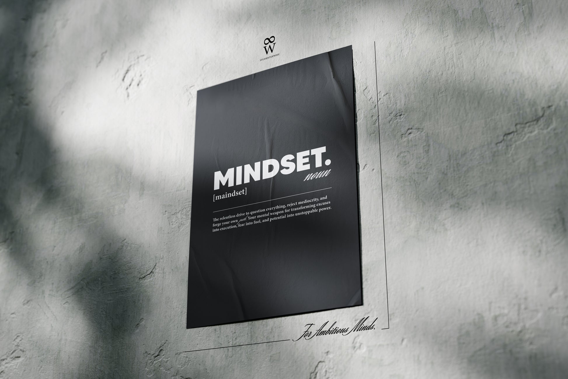 Mindset. [Printed Poster]