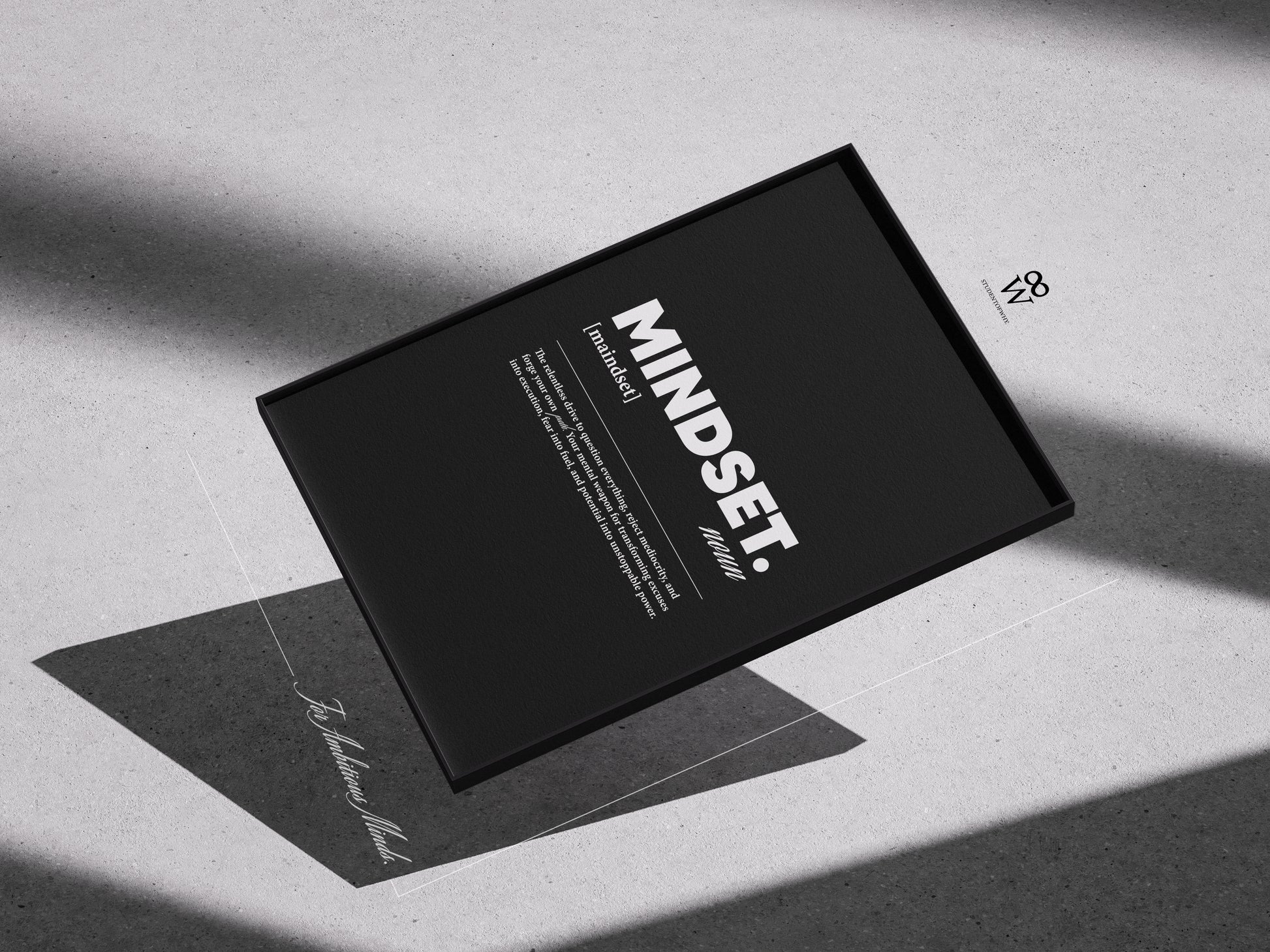 Mindset. [Printed Poster]