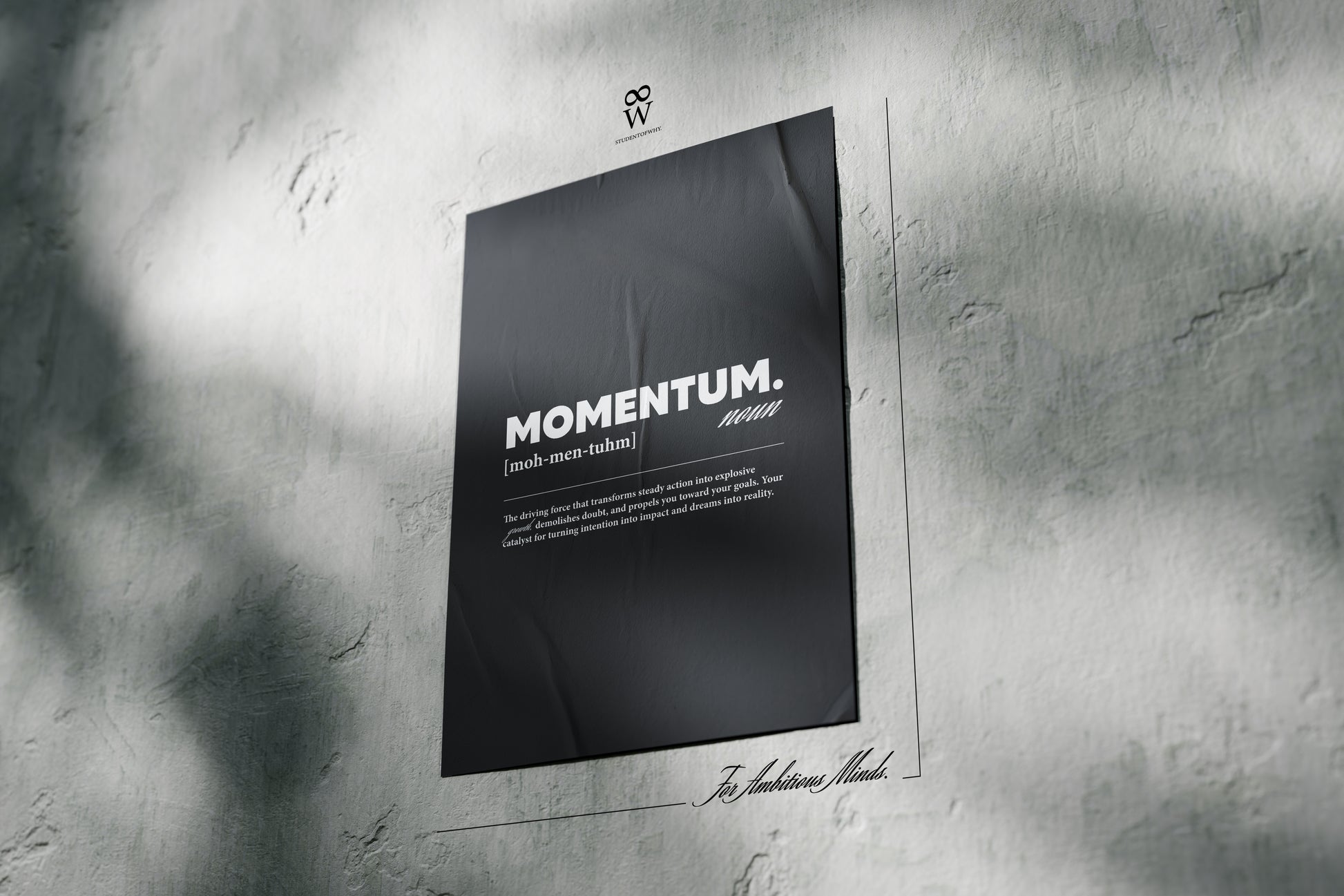 Momentum. [Printed Poster]