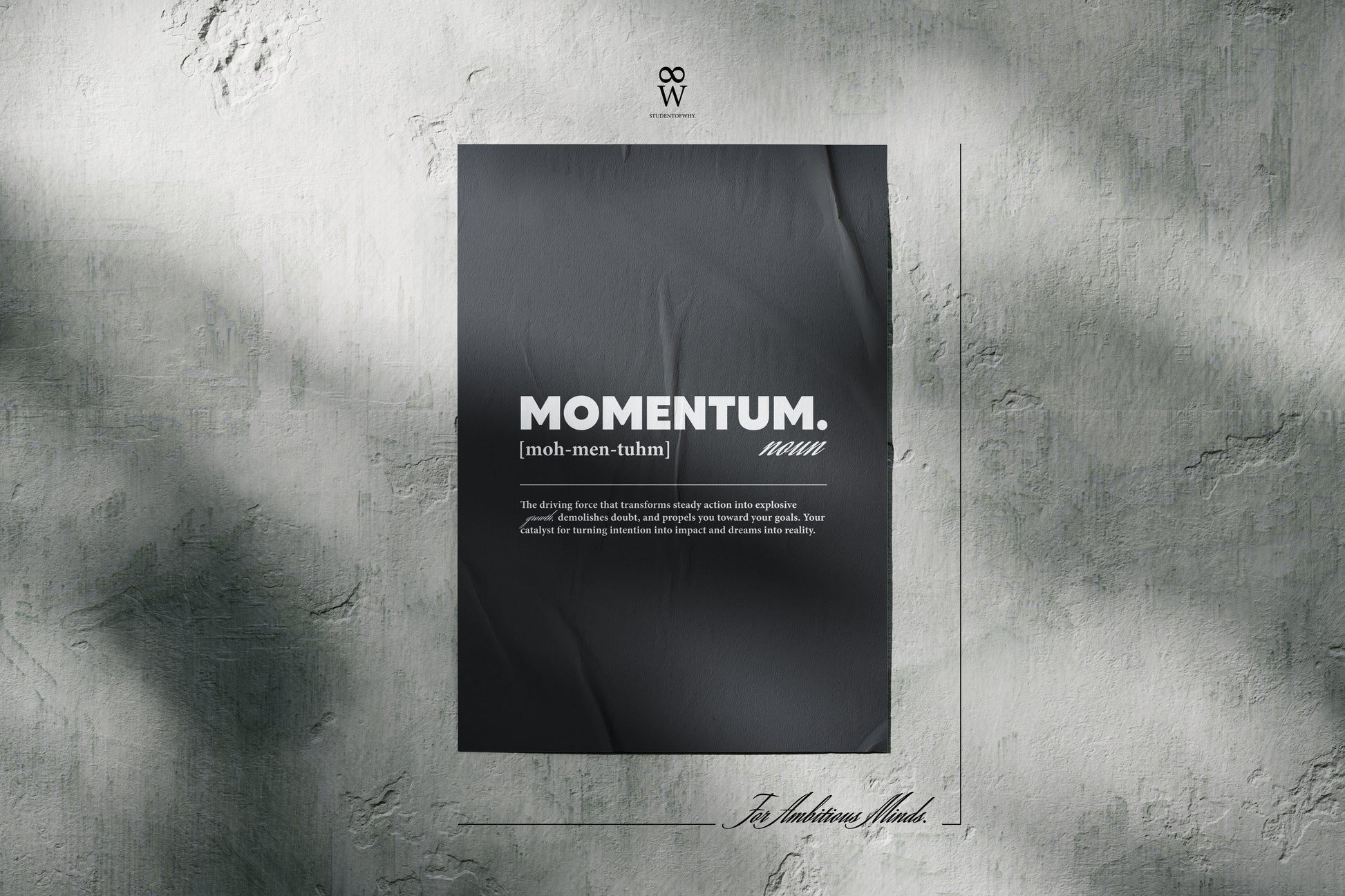 Momentum. [Printed Poster]