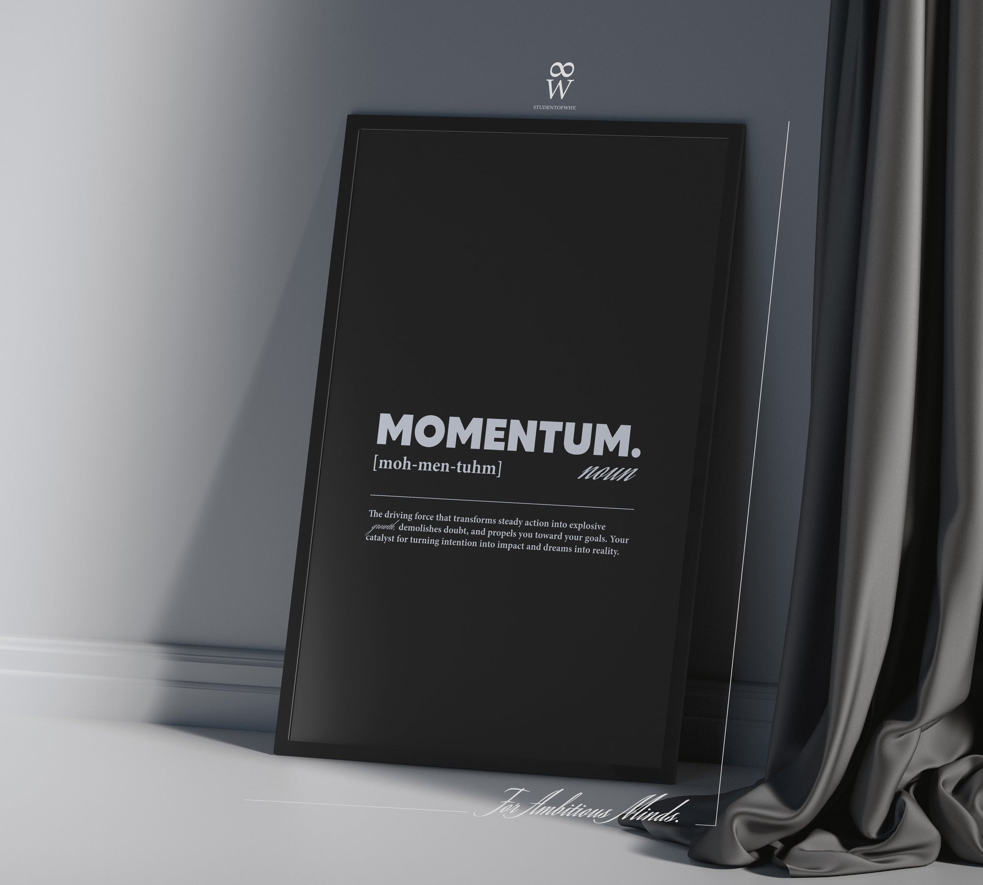Momentum. [Printed Poster]