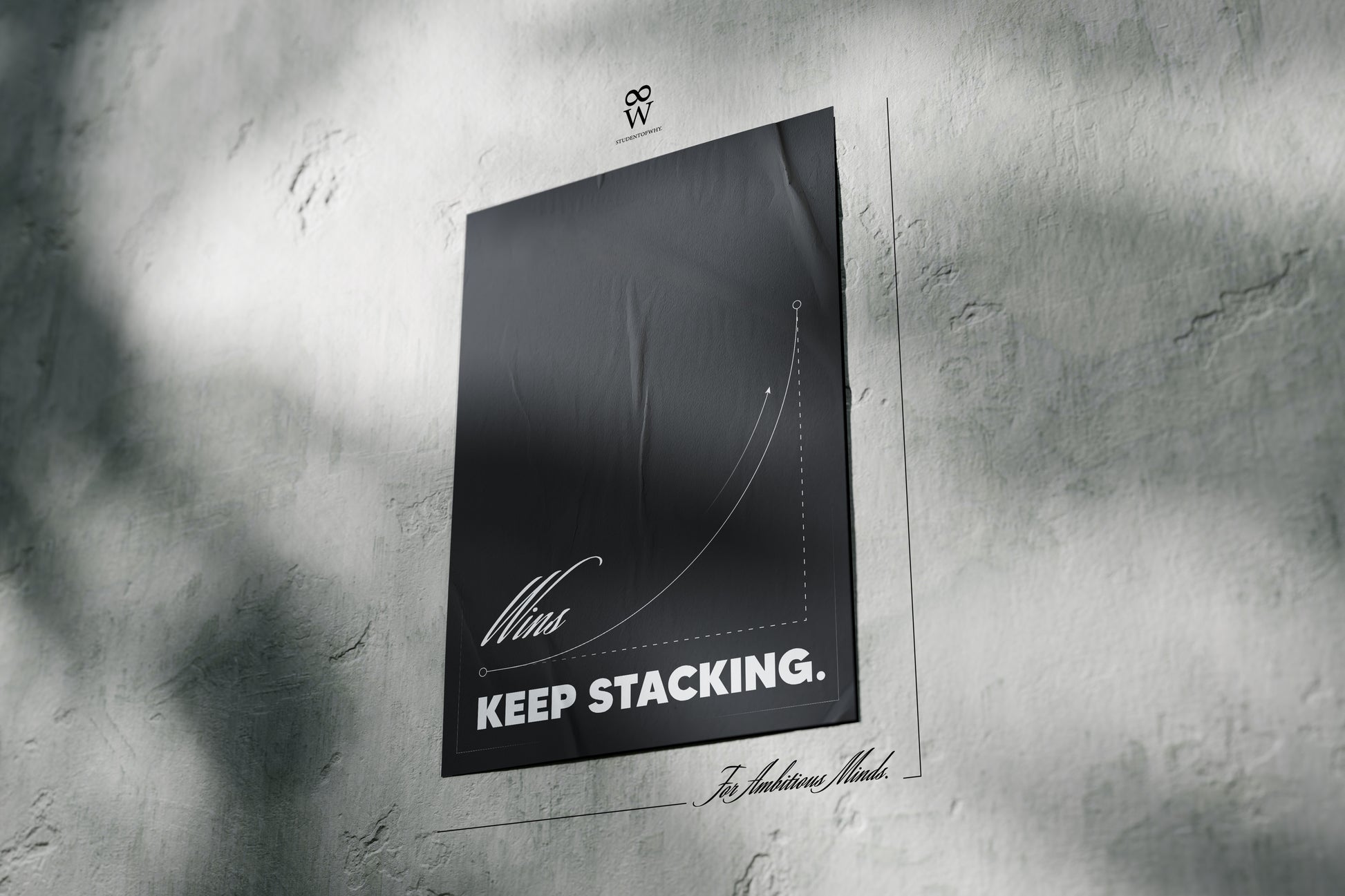 Wins Keep Stacking. [Printed Poster]