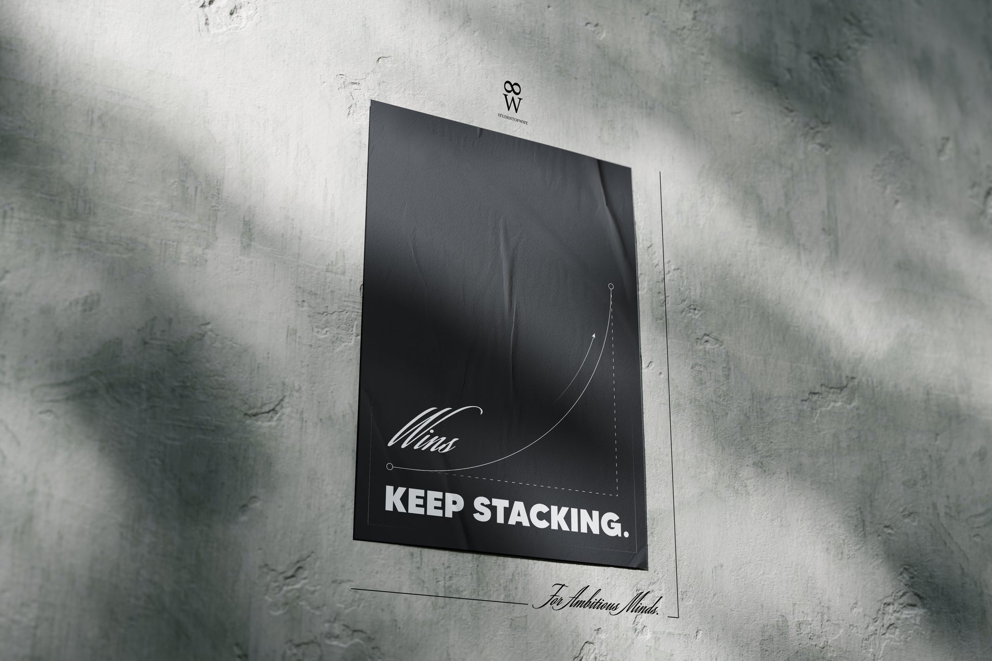 Wins Keep Stacking. [Printed Poster]