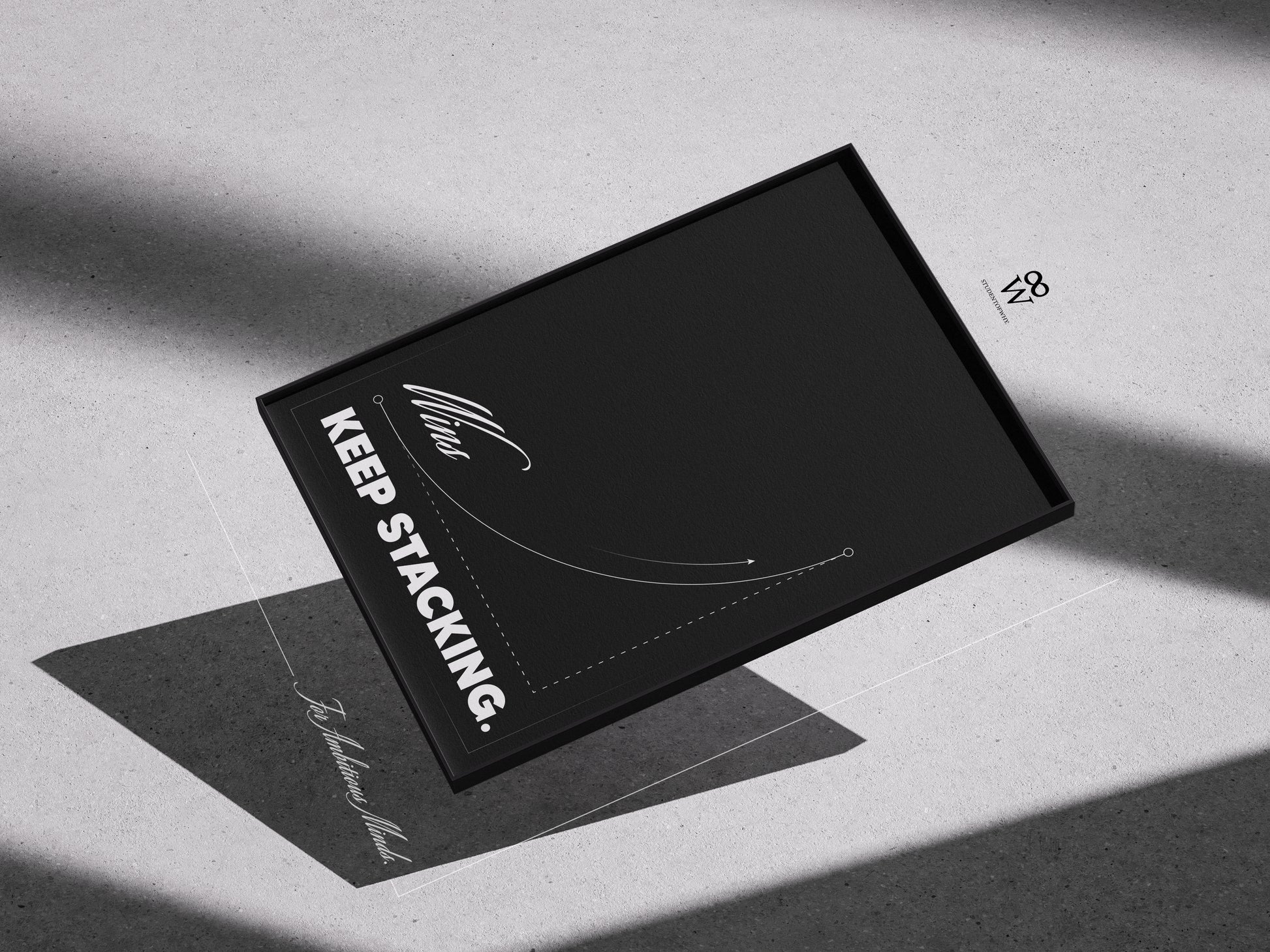 Wins Keep Stacking. [Printed Poster]