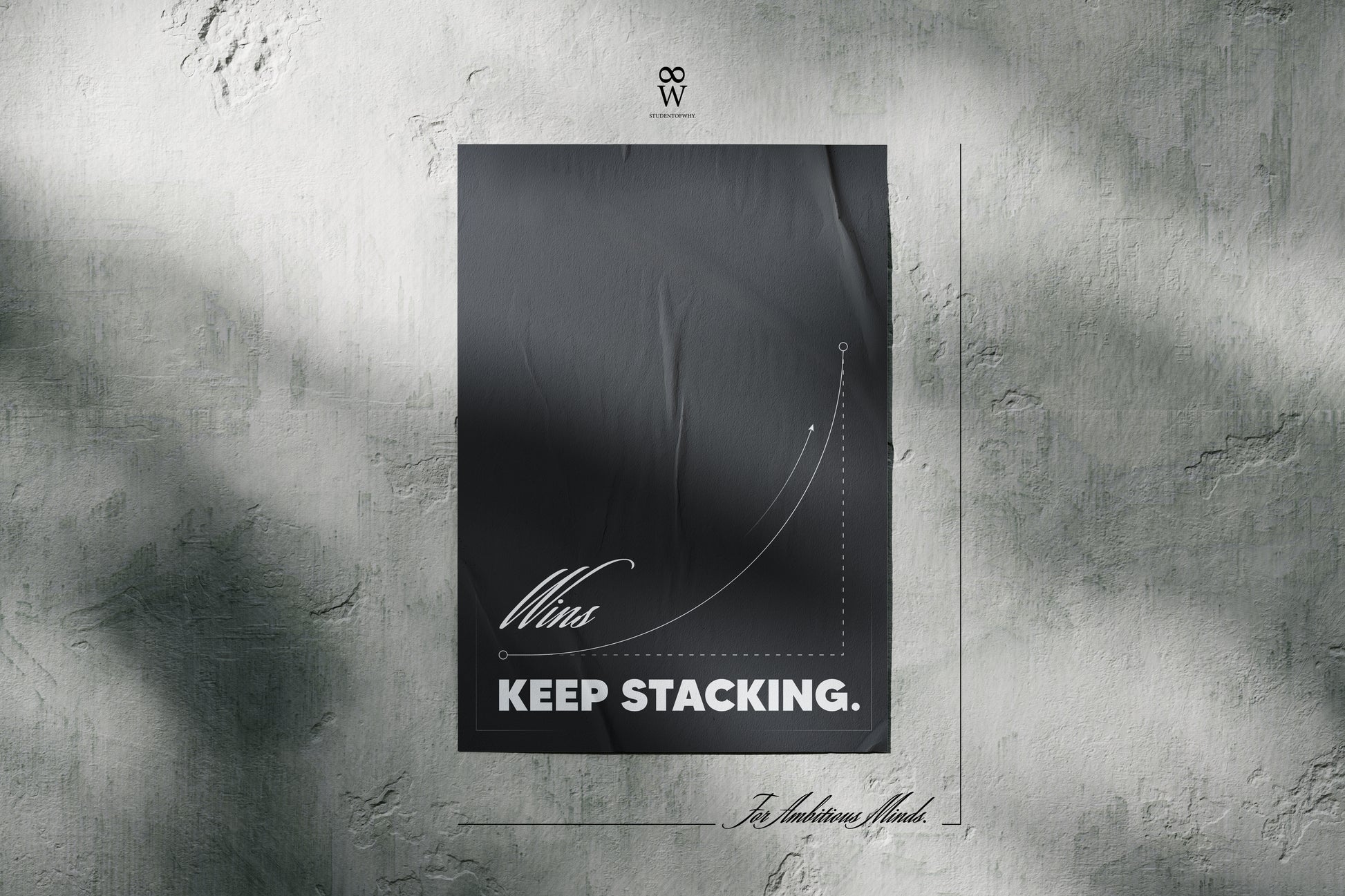 Wins Keep Stacking. [Printed Poster]