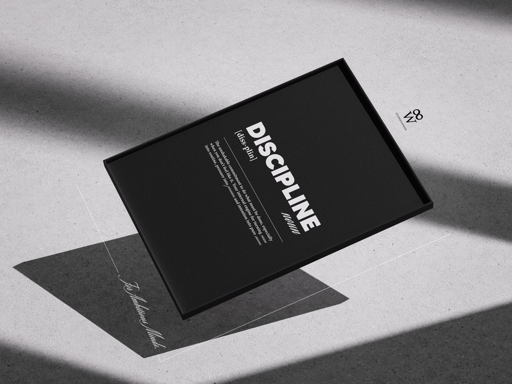 Discpline. [Printed Poster]