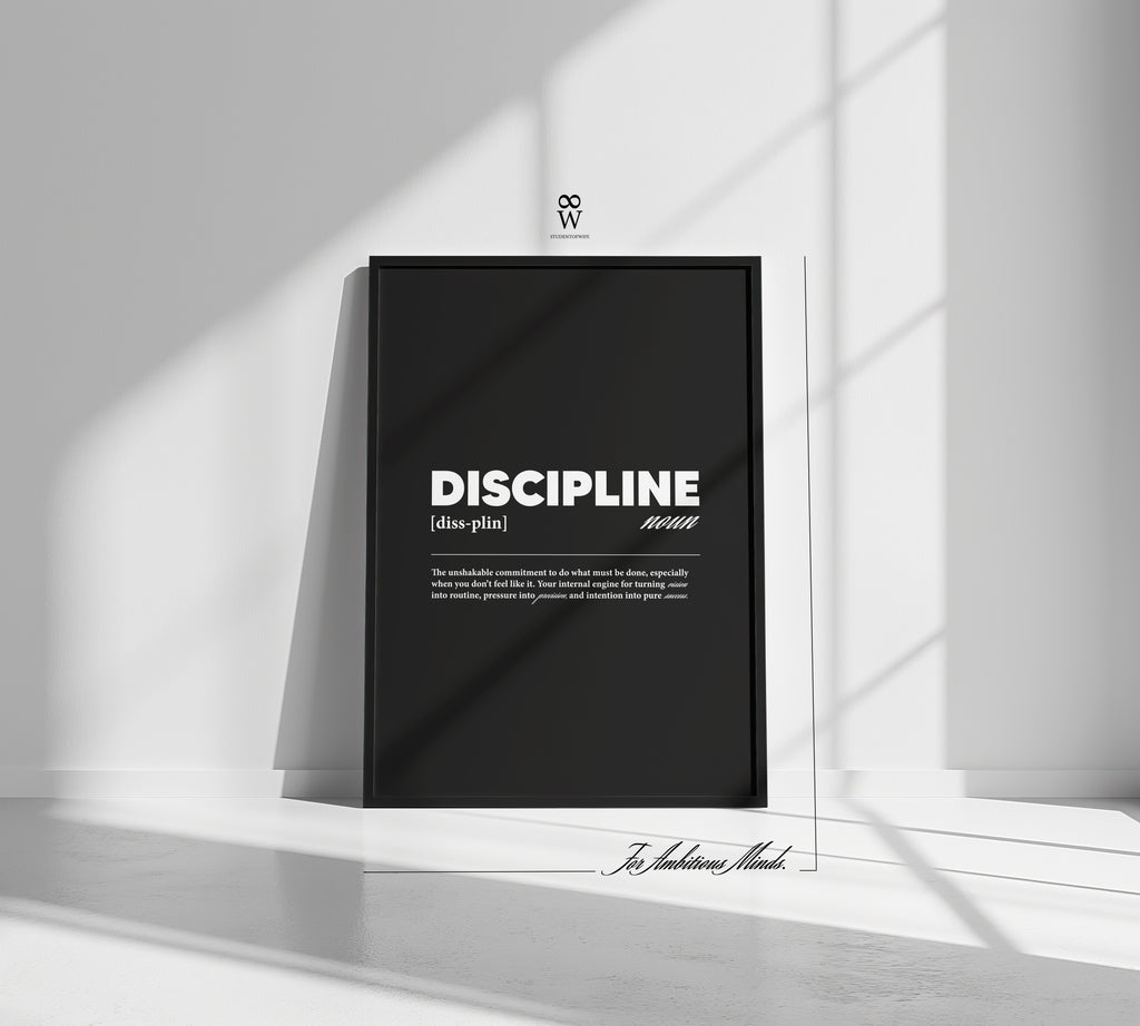 Discpline. [Printed Poster]