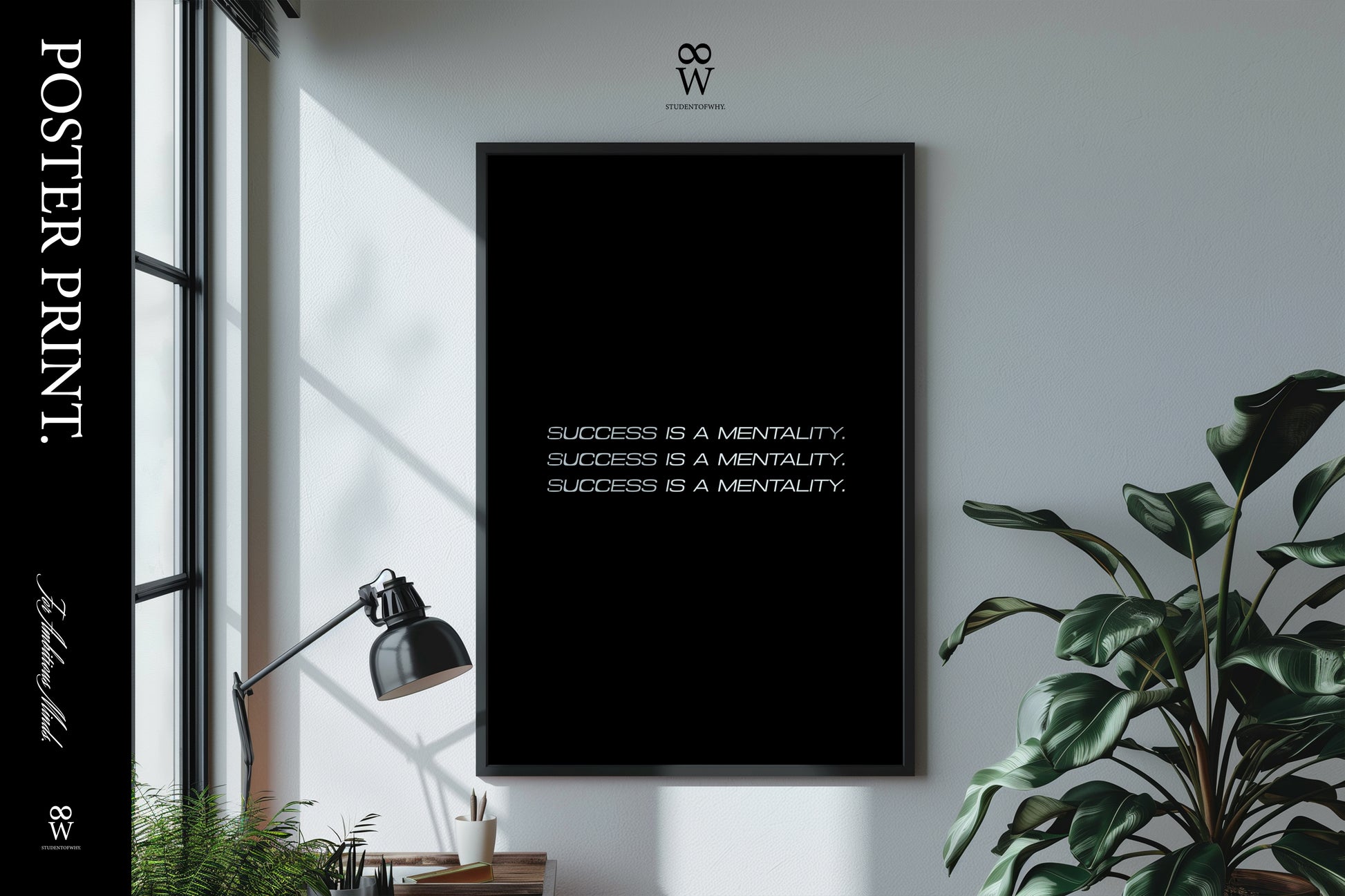 Success Is A Mentality. [Printed Poster]