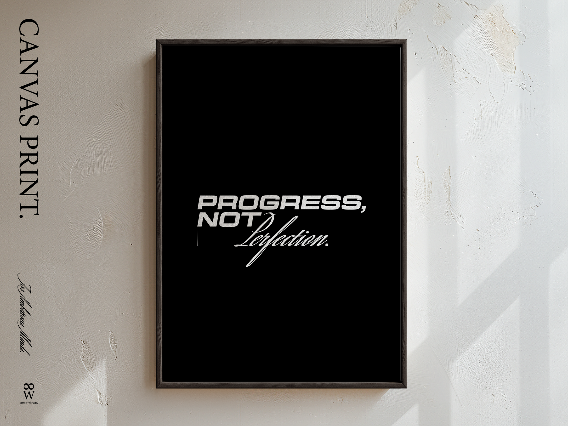 Progress, Not Perfection. [Canvas]