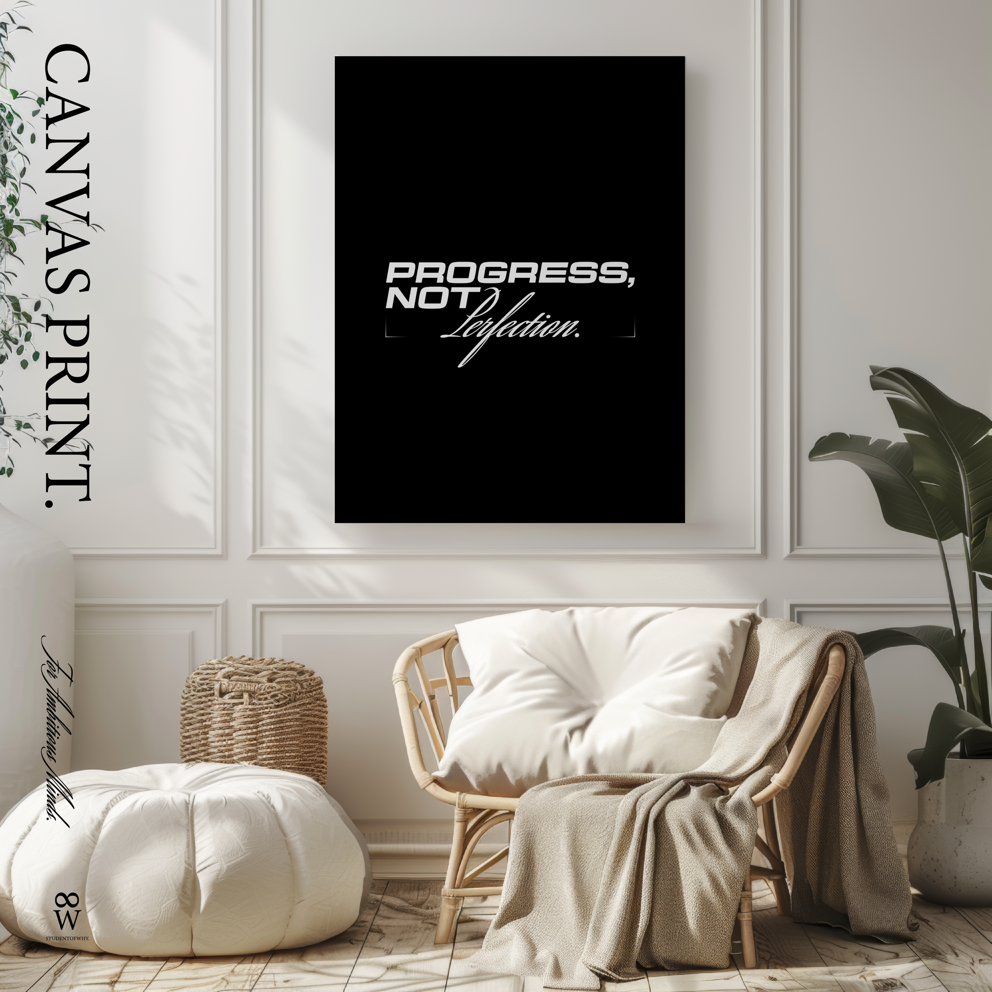 Progress, Not Perfection. [Canvas]