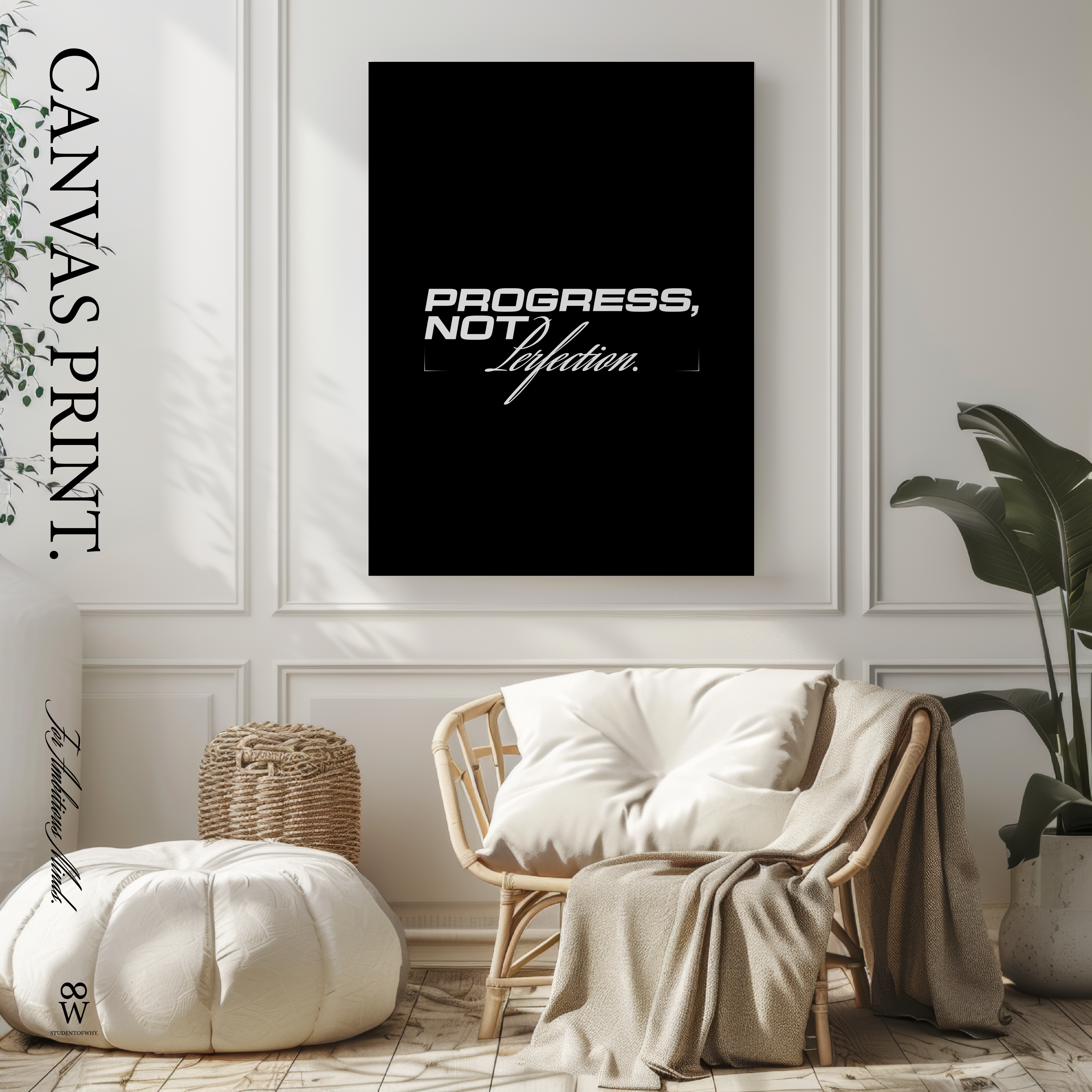 Progress, Not Perfection. [Canvas]