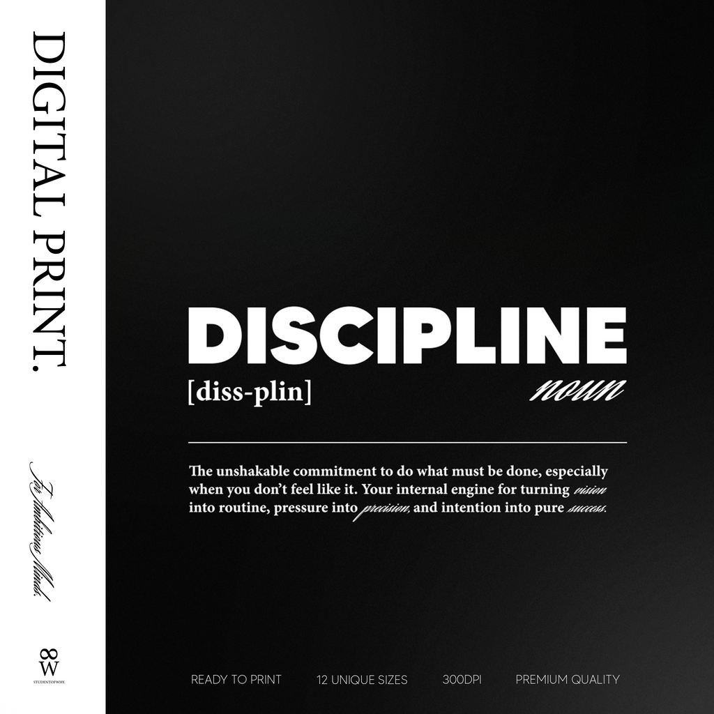 Discpline. [Digital Print]