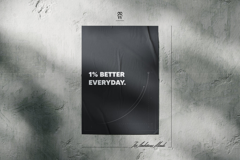 1% Better Everyday. [Digital Print]