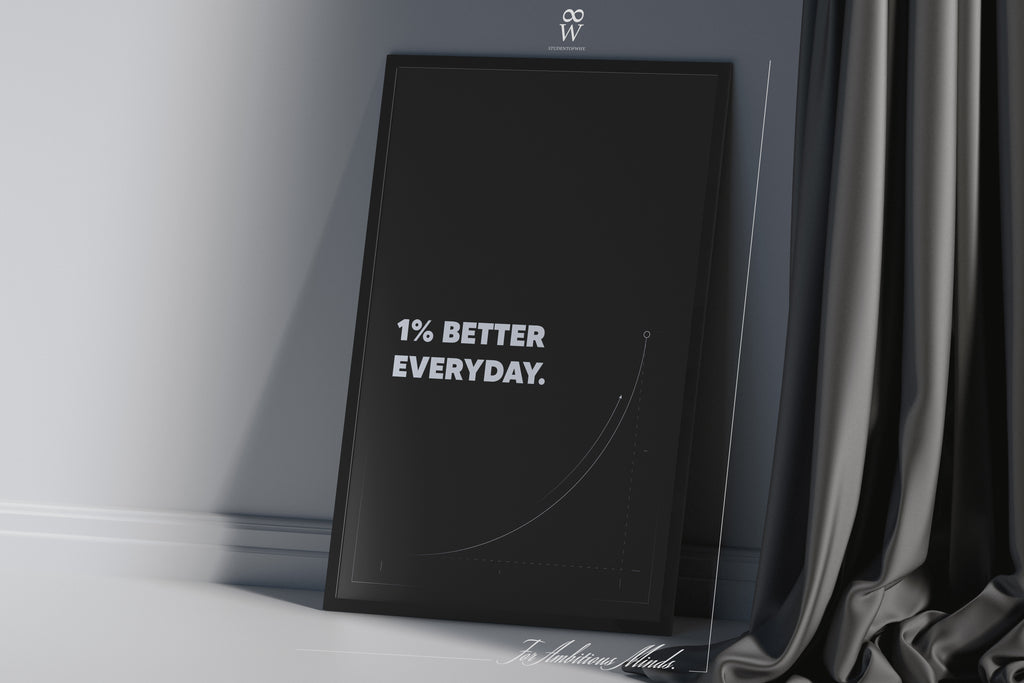 1% Better Everyday. [Digital Print]