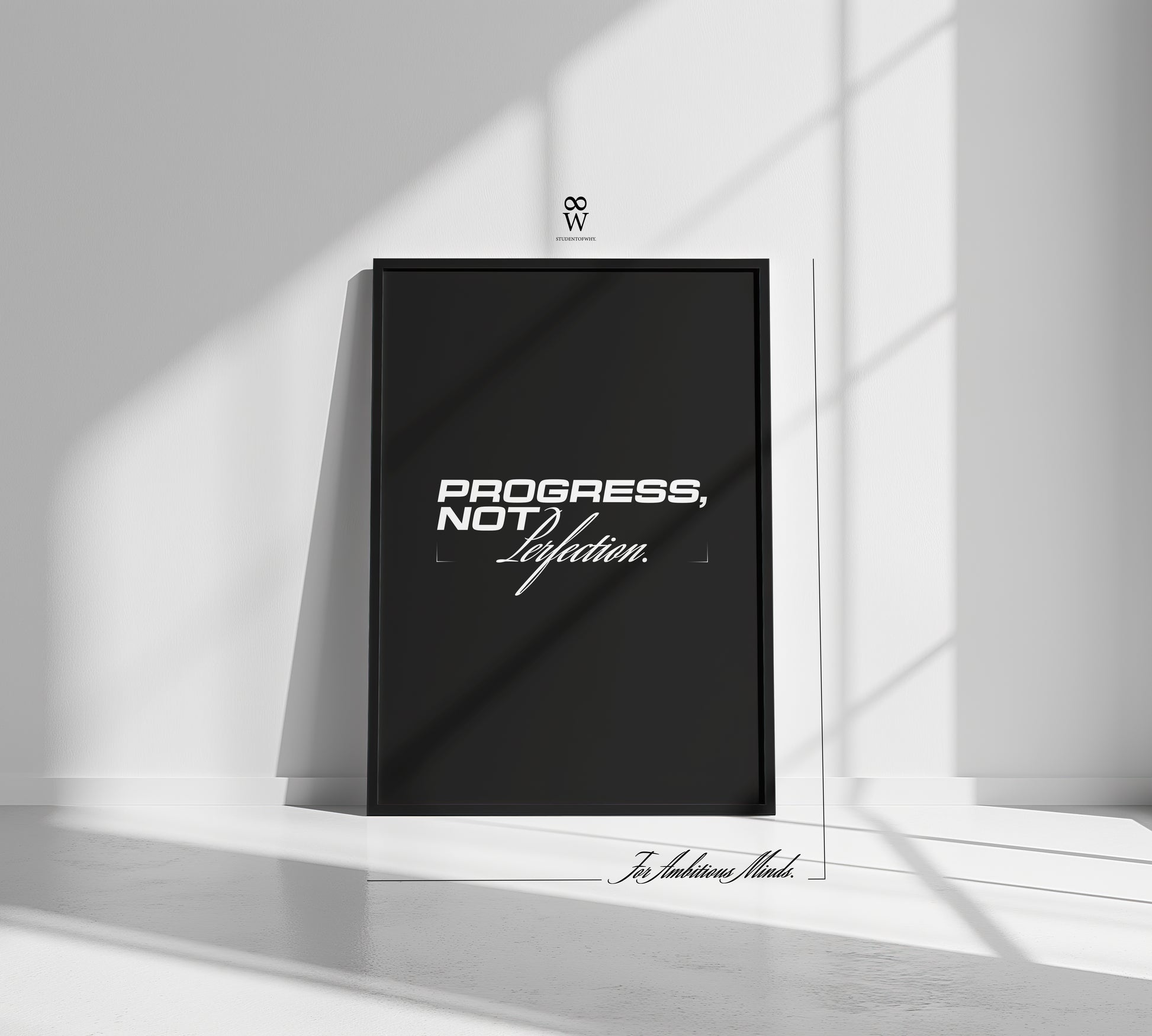 Progress, Not Perfection. [Digital Print]