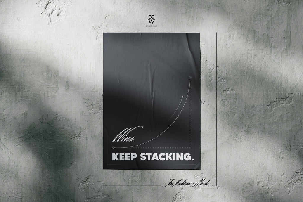 Wins Keep Stacking. [Digital Print]