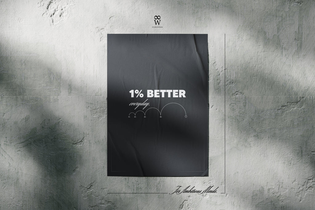 1% Better Everyday. [Digital Print]